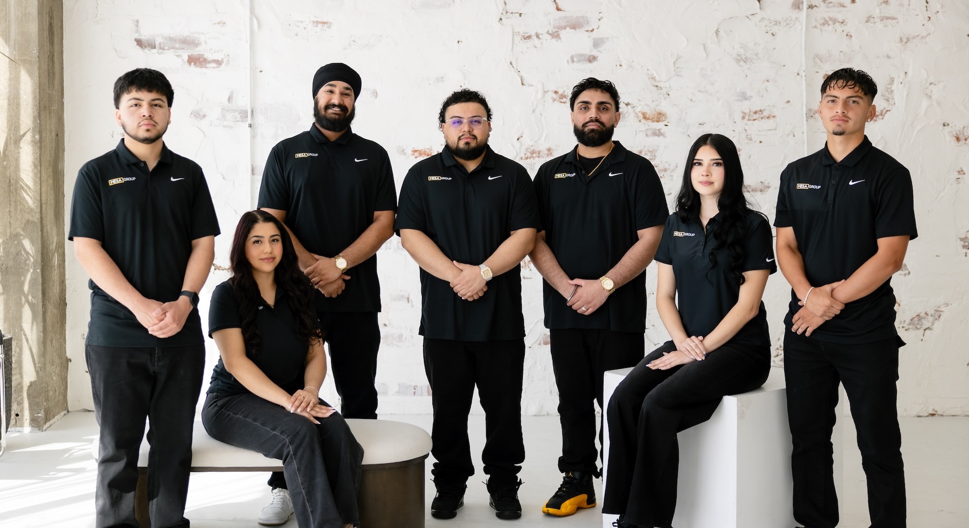 The Mesa Group Consulting team in a professional studio portrait, the people behind the promise